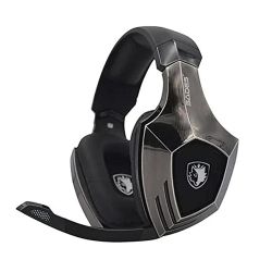 Auricular Headset Sades A60 Bronce i450