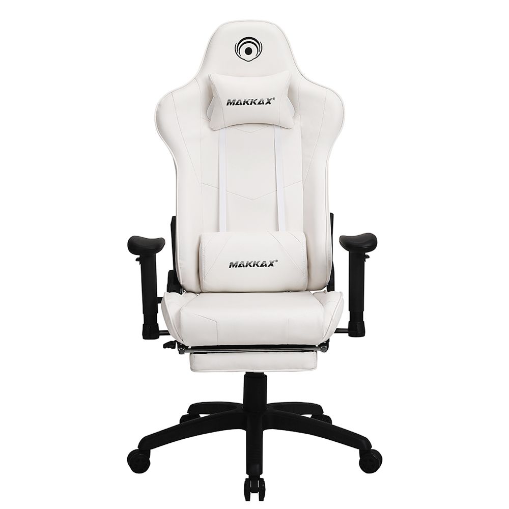 línea cruzar flor Butaca Silla Gamer Makkax White Full Snow AL-1C