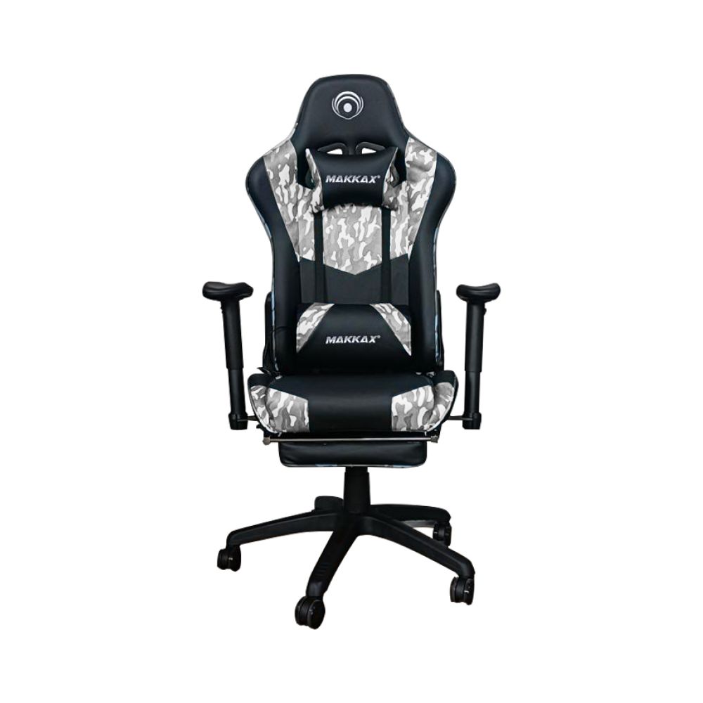 Butaca Silla Gamer Makkax Lite White Camo / AL -1C i3