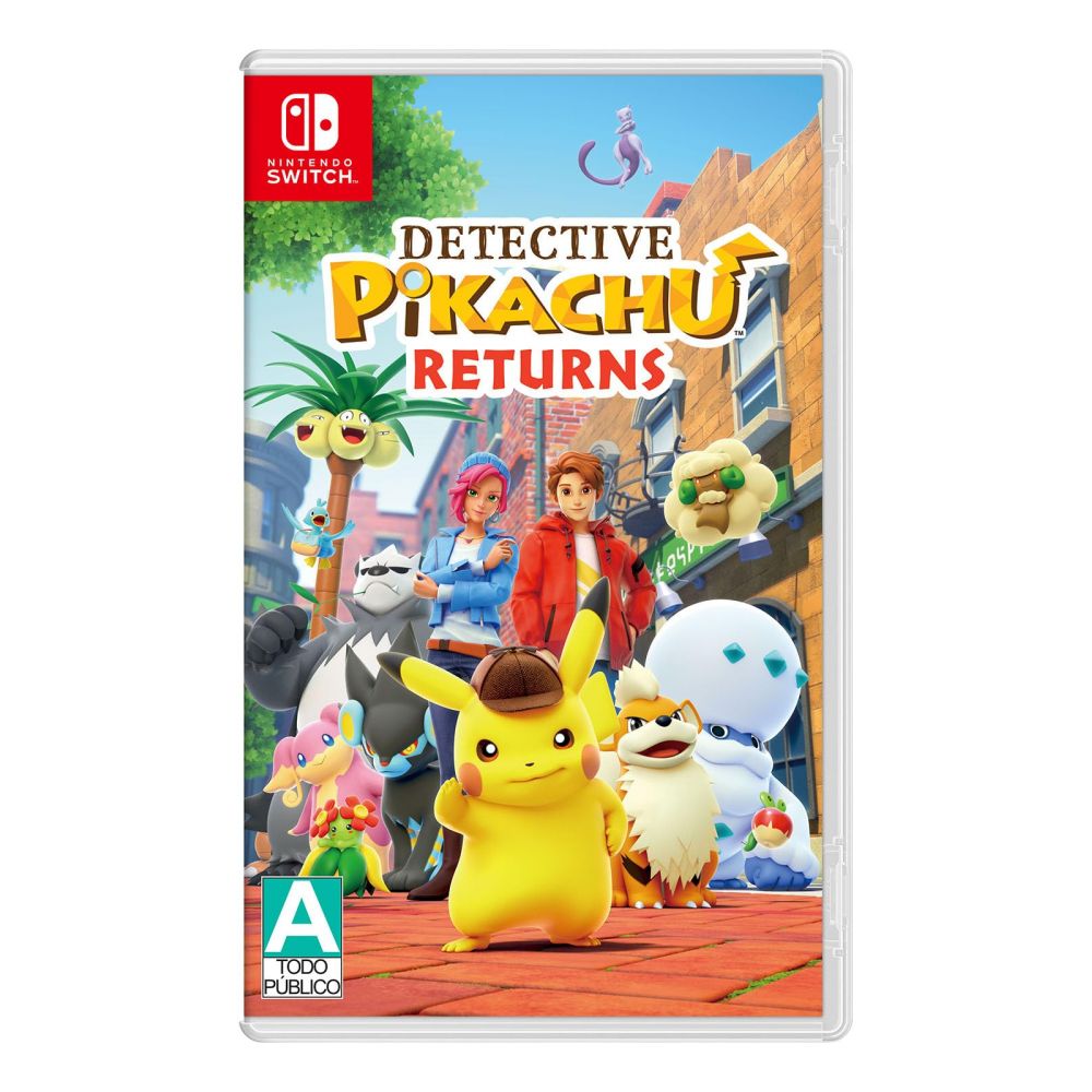 Juego Nintendo Switch Detective Pikachu Returns i3