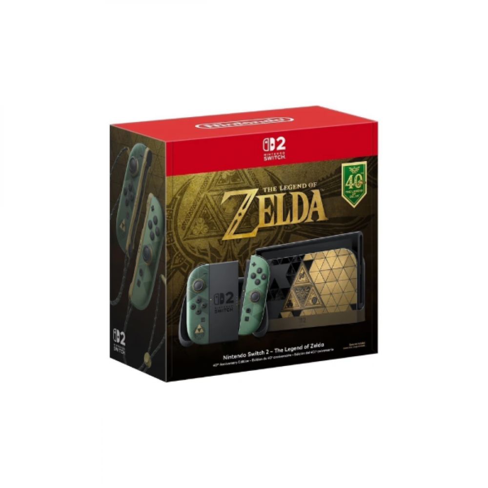 Consola Nintendo Switch 2 The Legend of Zelda Ocarina Of Time Edicin 40.o Aniver i3