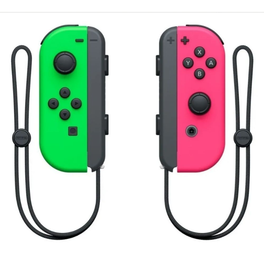 Joystick Nintendo Switch Joy Con L Y R Rosa y Verde i3