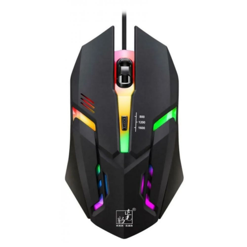 Mouse Gamer Makkax K2 Black i3