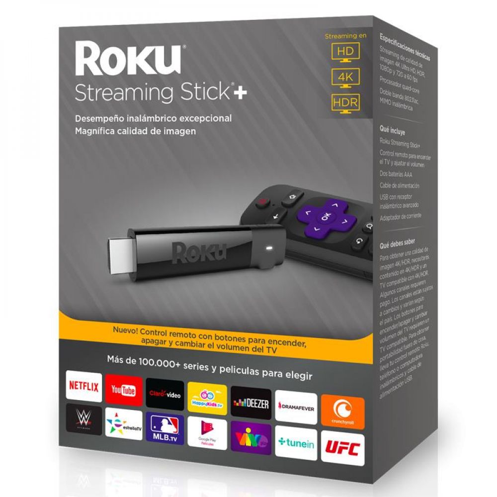 Roku Streaming Stick+ 3810 i3