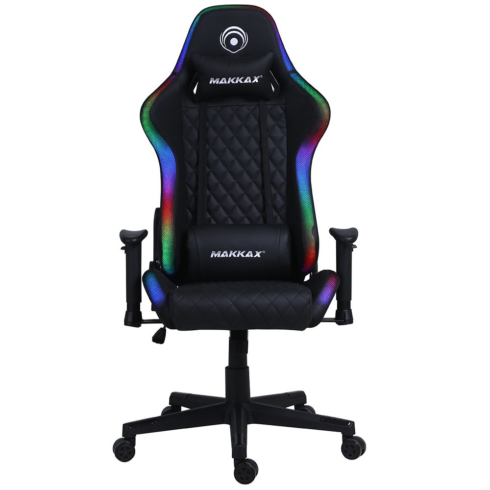 Butaca Silla Makkax Negra // Rgb LS2049D i3